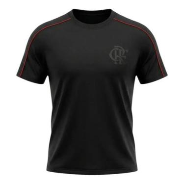 Imagem de Camiseta Flamengo Energy Masculina Licenciado Oficial - BETEL, Preto, 