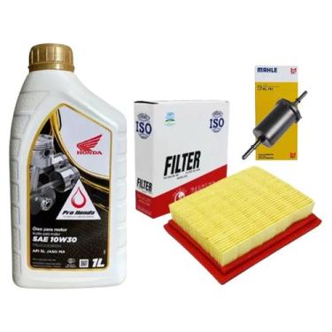 Imagem de Filtro Combustivel E Ar, Óleo 10w30 Xre 190 2016 Á 2022 - VALFLEX/HOND
