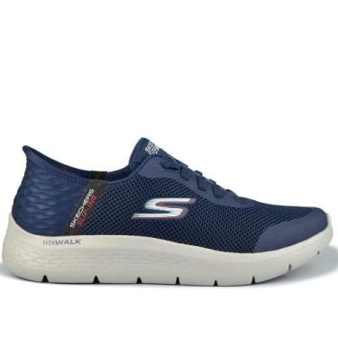 Imagem de Tênis Esportivo Skechers Masculino Go Walk 216324, 40, Azul, Marinho