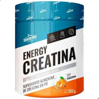 Imagem de Energy Creatina Flavor 100% Monohidratada 300g Shark Pro, Tangerina
