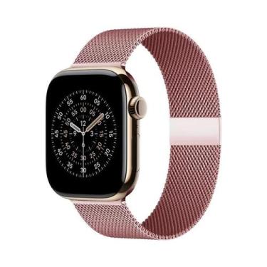 Imagem de Pulseira Milanese Loop Para Apple Watch S11 10 42mm 46mm, Compatível C