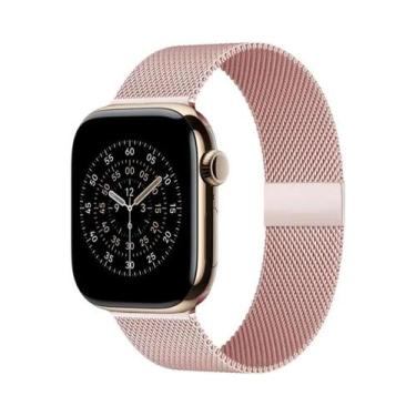 Imagem de Pulseira Milanese Loop Para Apple Watch S11 10 42mm 46mm, Compatível C