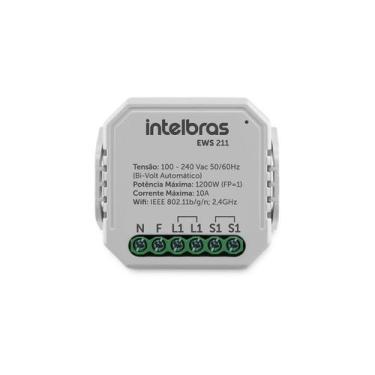 Imagem de Interruptor Controlador De Cargas Wifi 1/1 Ews 211 4850005 - INTELBRAS