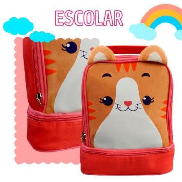 Imagem de Lancheira Térmica Infantil com Alça - Gato - Clio