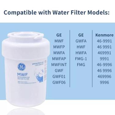 Imagem de Filtro De Agua Para Refrigerador Ge Mwf Water Filter
