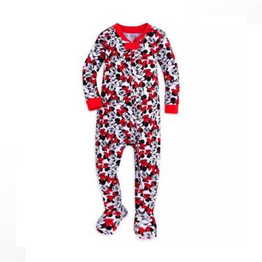 Imagem de Macacão Para Bebê Disney Baby Minnie Em Algodão - Disney Store, Vermel