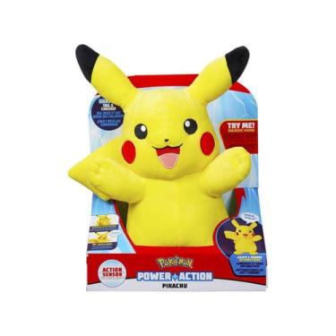 Imagem de Pokémon Pelúcia Pikachu Com Luz e Som 31cm - Sunny 2610 - Sunny Brinqu