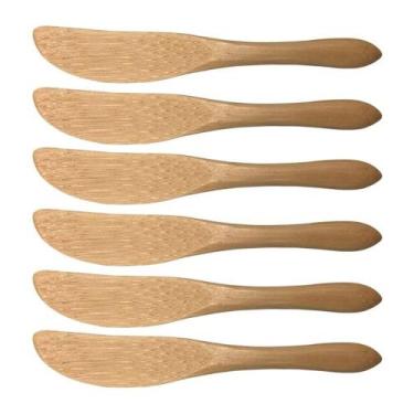 Imagem de Conjunto de 6 Mini Facas de Bambu- OIKOS