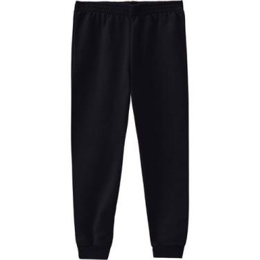 Imagem de Calça Moletom Infantil Malwee Kids 1 ao 3 Ref. 006950, Preto, 1
