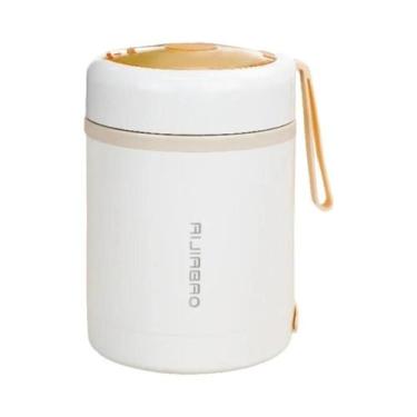 Imagem de Lancheira Elétrica Portátil USB De Aço Inoxidável 600ML Aquecedor De A