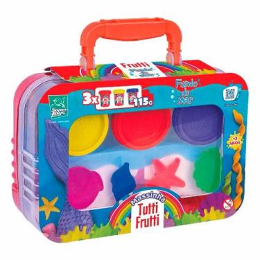 Imagem de Brinquedo Massinha Tutti Frutti Fundo Do Mar 115g - Super Toys