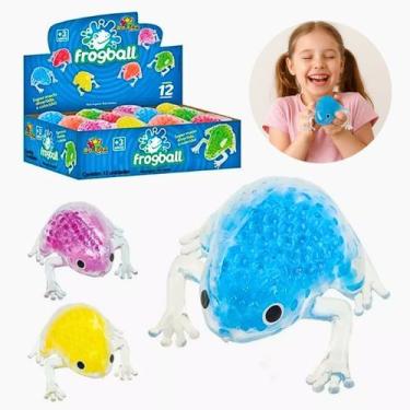 Imagem de Frogball Sapo Antistress Esmaga Bolinha De Apertar Macio - Art Brink
