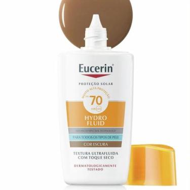 Imagem de Eucerin Hydro Fluid 50ml Protetor Solar Facial Cor Media