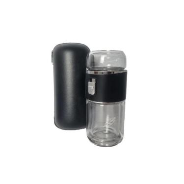 Imagem de Garrafa Vidro com Infusor e Case para Chá Ah! Natu