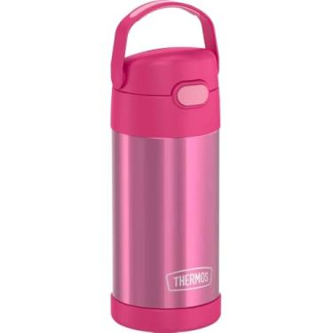Imagem de Thermos Garrafa infantil Carros Funtainer, aço inoxidável, 354 ml, rosa