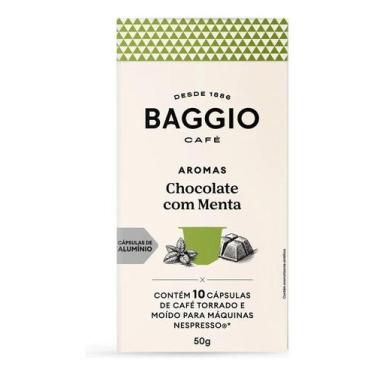 Imagem de Cápsulas Café Baggio Chocolate com Menta 10 Unid Compatível - Congratu