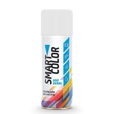 Imagem de Tinta Spray Smart Color Uso Geral 350ml, Branco Brilhante