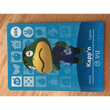 Imagem de Cartão Amiibo Nintendo Animal Crossing KAPP'N 005/100 SP