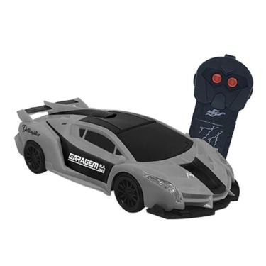 Imagem de Carro de Controle Remoto Detonator com 3 Funções e Controle Cinza Candide