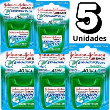 Imagem de Fio Dental Johnsons Reach Expansion Plus Menta Kit 5 Und 50m