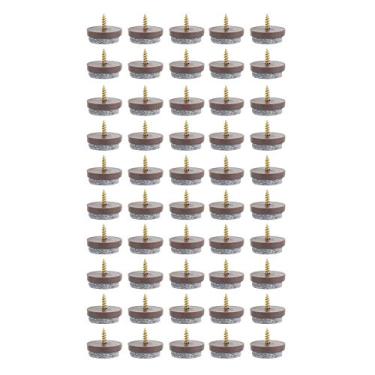 Imagem de 50 peças pregos de feltro, pés de móveis, armário de unhas de feltro, mesa, sofá, cadeira, almofada de pernas, protetor de chão (22 mm)