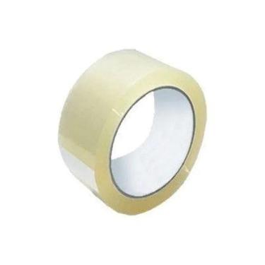 Imagem de Kit 10 Fita Adesiva 48Mm X 100 Metros Transparente Embalagem