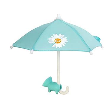 Imagem de Guarda-chuva de telefone para sol - Mini guarda-chuva para telefone com suporte de ventosa ajustável universal, guarda-chuva de telefone celular ao ar livre, guarda-sol anti-reflexo (Estilo 7)