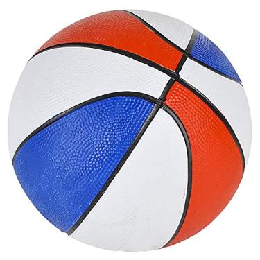 Imagem de Mini basquete, vermelho/branco/azul, mini basquete, amantes de esportes, diversão ao ar livre, festas de aniversário, eventos e reuniões, brindes de festa, basquete de 18 cm
