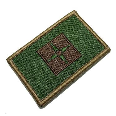 Imagem de BE0154V03 Bandeira Distrito Federal Bordado Fecho Contato