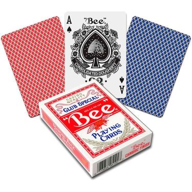 Imagem de Baralho Bee standard - Azul ou Vermelho poker R+ d
