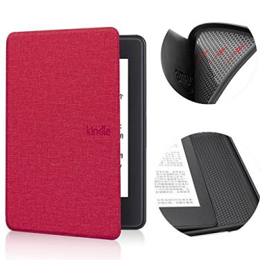 Imagem de A capa de tecido macio serve para o Kindle 11ª geração, lançado em 2022. Não serve para Kindle Paperwhite de 11ª geração - A capa inferior de silicone é resistente e durável