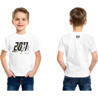 Imagem de Camiseta Infantil Meninos Da Vila E Da América - Novomanto