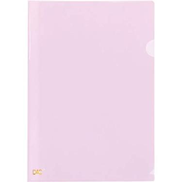 Imagem de Pasta L A4 Breeze Rosa Pastel - Pacote com 10, Dac, 810PPRS, Rosa