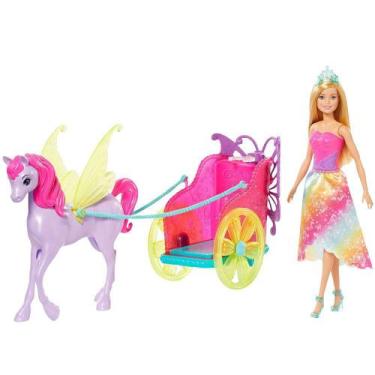 Imagem de Boneca  Barbie Dreamtopia - Princesa Com Carruagem - Mattel
