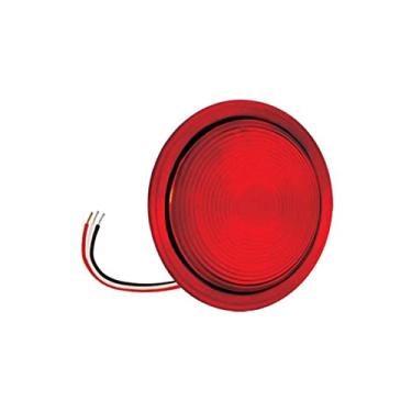 Imagem de Modulo Com 8 Leds Lente Lisa Vermelho Lanterna Pl0652 Diametro 99 Mm