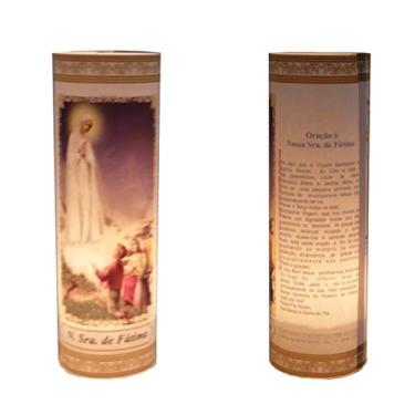 Imagem de 3 Velas Votivas 7 Dias Imagem Nossa Senhora De Fátima Oração