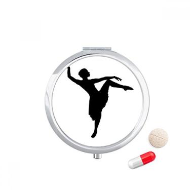 Imagem de Dançarino Performance Art Sports Pill Case Pocket Medicine Storage Box Dispenser Recipiente