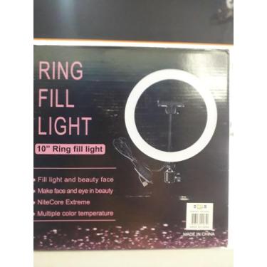 Imagem de Ringue Fill Light 10" Com Tripé - Ring Lighting - Ring Fill Light