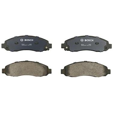 Imagem de Bosch BP962 QuietCast Premium Conjunto de pastilhas de freio a disco semi-metálicas para Dodge Dakota 2003-2004; dianteiro