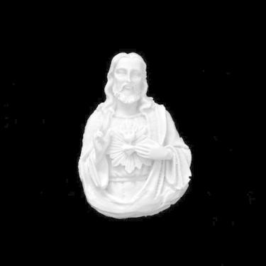 Imagem de Sagrado Coração De Jesus Aplique Em Resina 5 Peças - 6x4