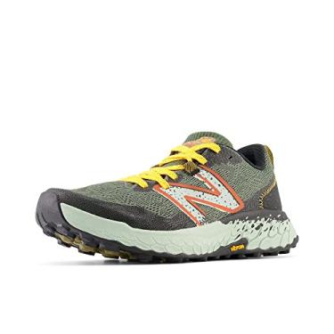 Imagem de New Balance Fresh Foam X Hierro V7 masculino, Verde-oliva profunda, preto, 7.5 Wide