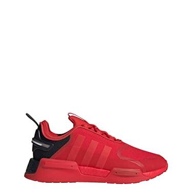 Imagem de adidas T nis masculino NMD_V3, Vermelho v vido/melhor escarlate/branco nuvem, 11