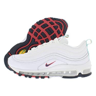 Imagem de Nike Women's Air Max 97 White/Thunder Blue-Green Noise (DH1592 100) - 6.5