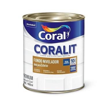 Imagem de Fundo Nivelador Coralit Premium, Branco, 0.9 L, Coral