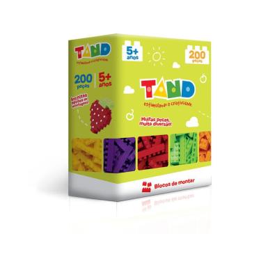Imagem de Blocos De Montar Tand Com 200 Peças - Toyster 2419