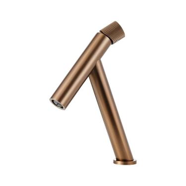 Imagem de Torneira Para Banheiro Misturador Monocomando Bica Baixa Puiú Pingoo.casa - Dourado Rose