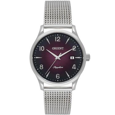 Imagem de Relógio ORIENT feminino analógico vinho saphira FBSS1197 W2SX