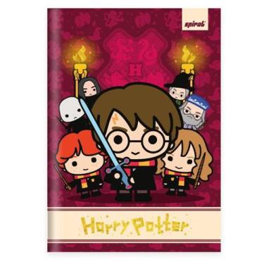 Imagem de Caderno 1/4 Capa Dura Costurado 80 Folhas Warner Harry Potter Charms S