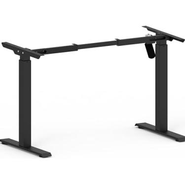 Imagem de ESTRUTURA DE MESA COM AJUSTE DE ALTURA ELÉTRICA (COR PRETO)
