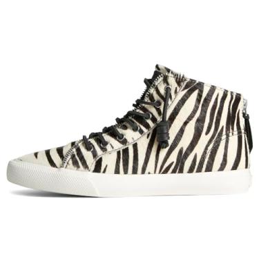 Imagem de Sperry High-Top Sneaker Zebra R. Minkoff White 9.5 M (B)